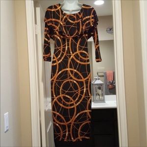 Wall St Off The Shoulder Sleeveless Dress